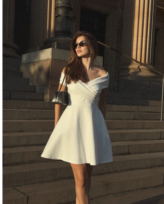 Britt Dress-White