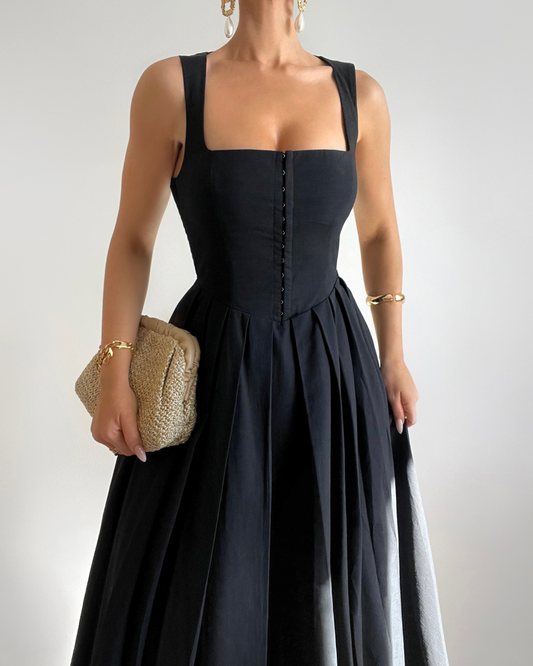 Ashley Dress-Black