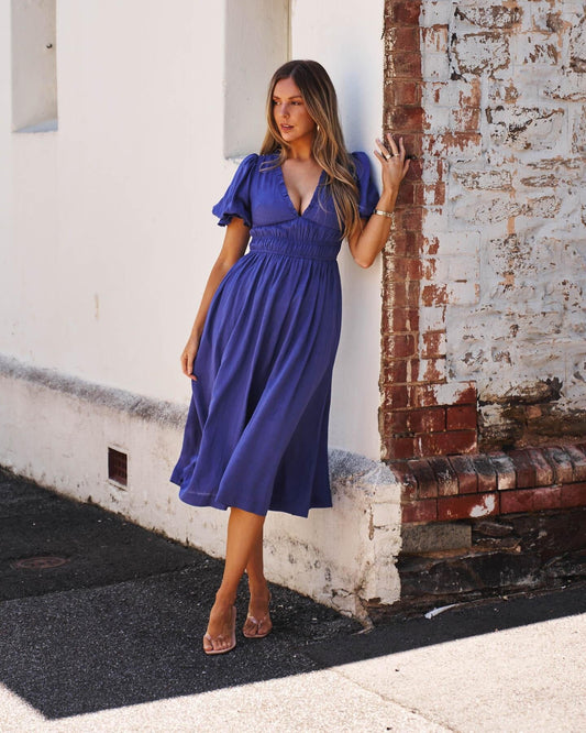 Katana Dress-Blue
